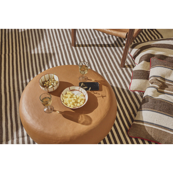 Pomax PAMPLONA - Tapijt - Wol - L 300 X W 200 Cm - Bruin