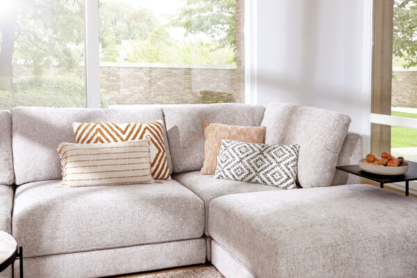 Pomax REVERIES - Kussen - Katoen - L 45 X W 45 Cm - Oker