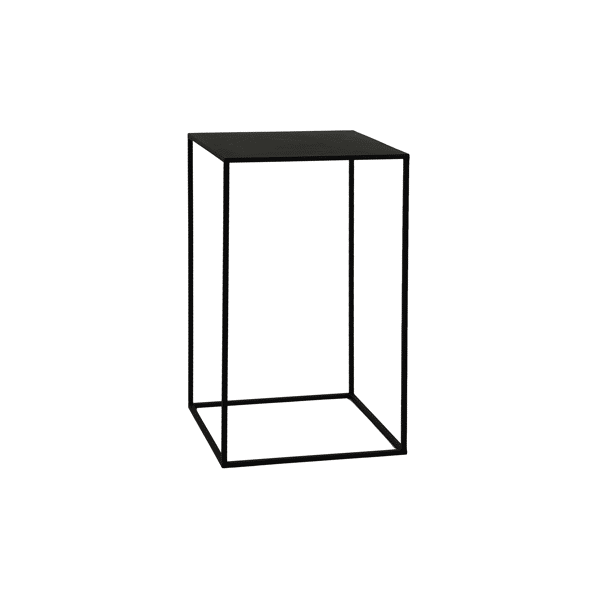 pomax ZEN - stand - metaal - L 46 x W 46 x H 78 cm - zwart