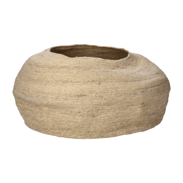 pomax PORT LOUIS - mand - jute - DIA 50 x H 32 cm - naturel