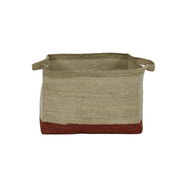 pomax PORT LOUIS - mand - zeegras - L 44 x W 42 x H 32 cm - ivoor pomax PORT LOUIS - mand - zeegras - L 44 x W 42 x H 32 cm - ivoor