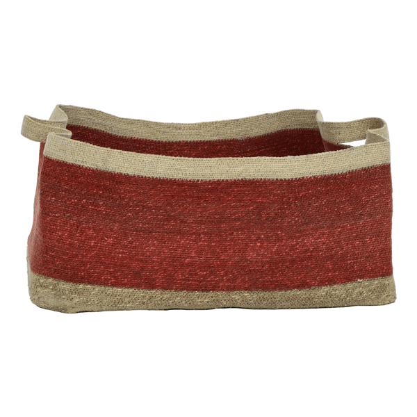 pomax PORT LOUIS - mand - zeegras - L 71 x W 41 x H 33 cm - roest pomax PORT LOUIS - mand - zeegras - L 71 x W 41 x H 33 cm - roest