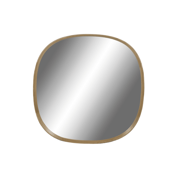 pomax QUERCUS - spiegel - eik / spiegelglas - L 80 x W 4 5 x H 80 cm - naturel