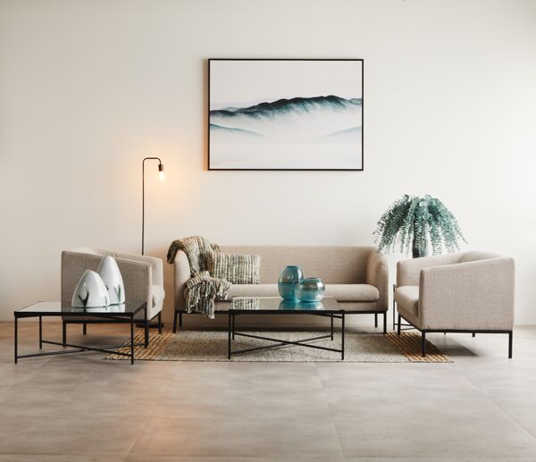 Pomax RAW - Tapijt - Gerecycleerd Leder / Jute - L 240 X W 180 Cm - Licht Grijs