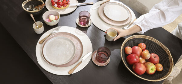 Pomax RÉMY - Set/6 Koffielepels 14/1 - Roestvrij Staal / Acacia Hout - L 14 5 X W 2 5 X H 1 5 Cm - Naturel