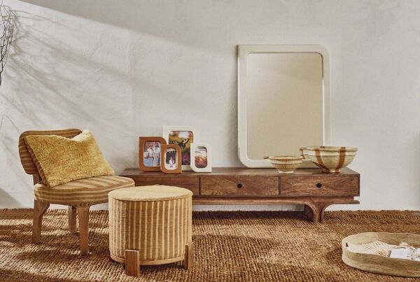 Pomax SALAMANCA - Fotolijst - Kalkpleister / Mdf - L 22 X W 2 X H 28 Cm - Gebroken Wit