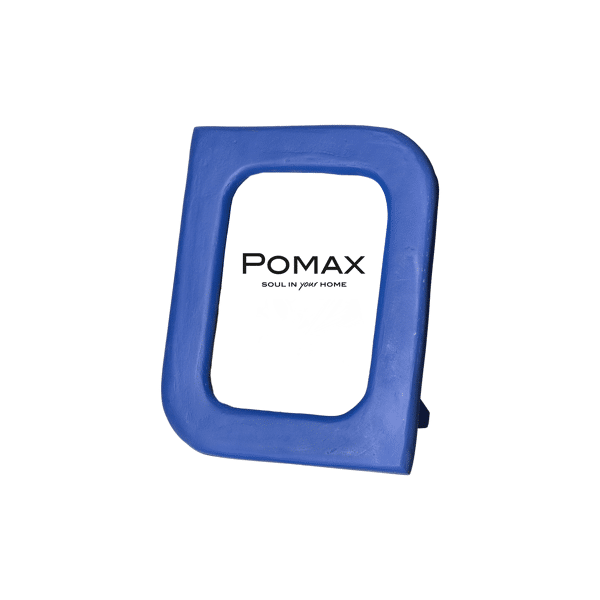 pomax SALAMANCA - fotolijst - kalkpleister / mdf - L 22 x W 2 x H 28 cm - blauw