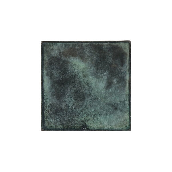 Pomax SINCLAIR - Schotel - Aluminium - L 29 5 X W 29 5 X H 1 5 Cm - Groen