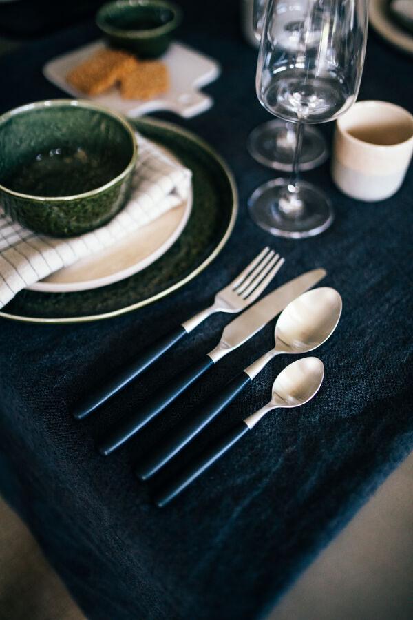 Pomax SPIRO - Dinerbord - Steengoed - DIA 27 Cm X 1 5 Cm - Donkergroen