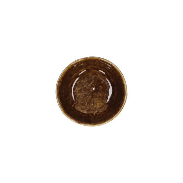 Pomax SPIRO - Mini Kom - Steengoed - DIA 9 X H 4 2 Cm - Bruin