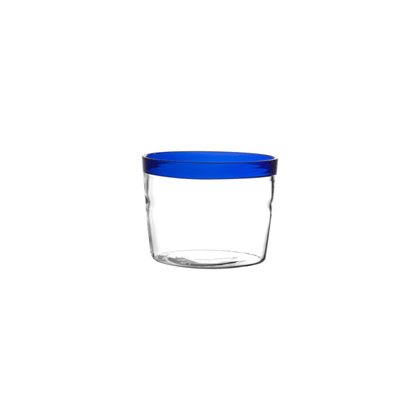 pomax TARIFA - drinkglas - 20 CL - borosilicaatglas - DIA 8 x H 6 cm - blauw