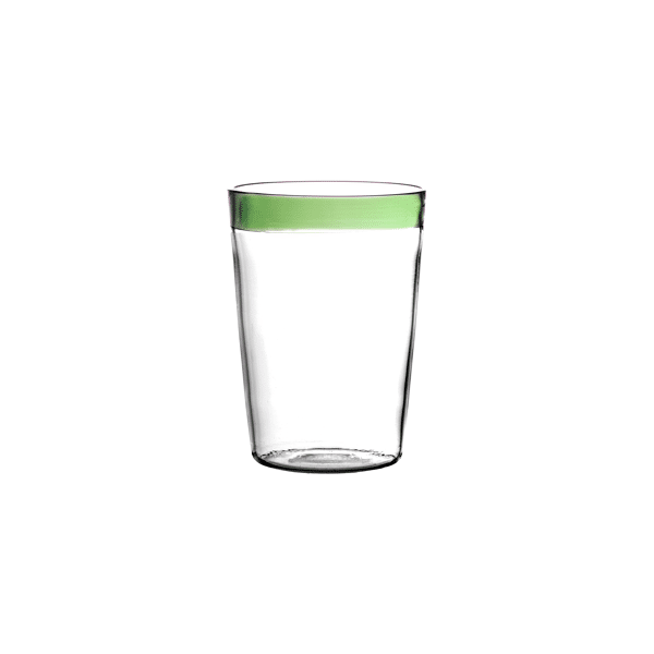 pomax TARIFA - drinkglas - 30 CL - borosilicaatglas - DIA 8 x H 9 cm - groen