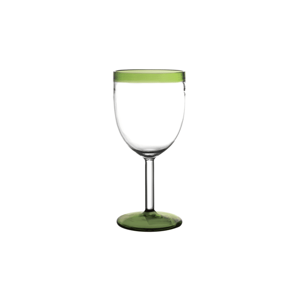 pomax TARIFA - wijnglas - 30 CL - borosilicaatglas - DIA 8 x H 17 cm - groen
