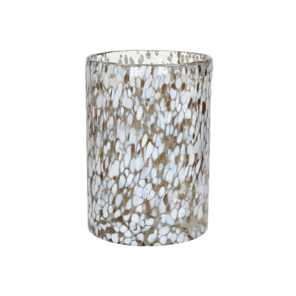 pomax TREVISO - windlicht - glas - DIA 18 x H 25 5 cm - wit