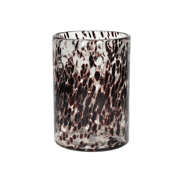 pomax TREVISO - windlicht - glas - DIA 18 x H 25 5 cm - zwart