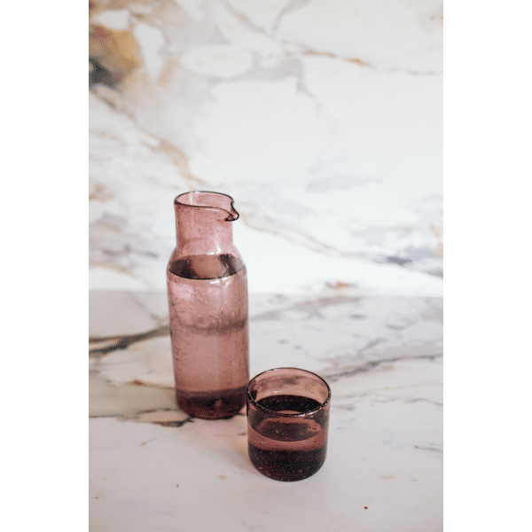 Pomax VICO - Glazen Karaf - Glas - DIA 8 5 X H 24 5 Cm - Vijg