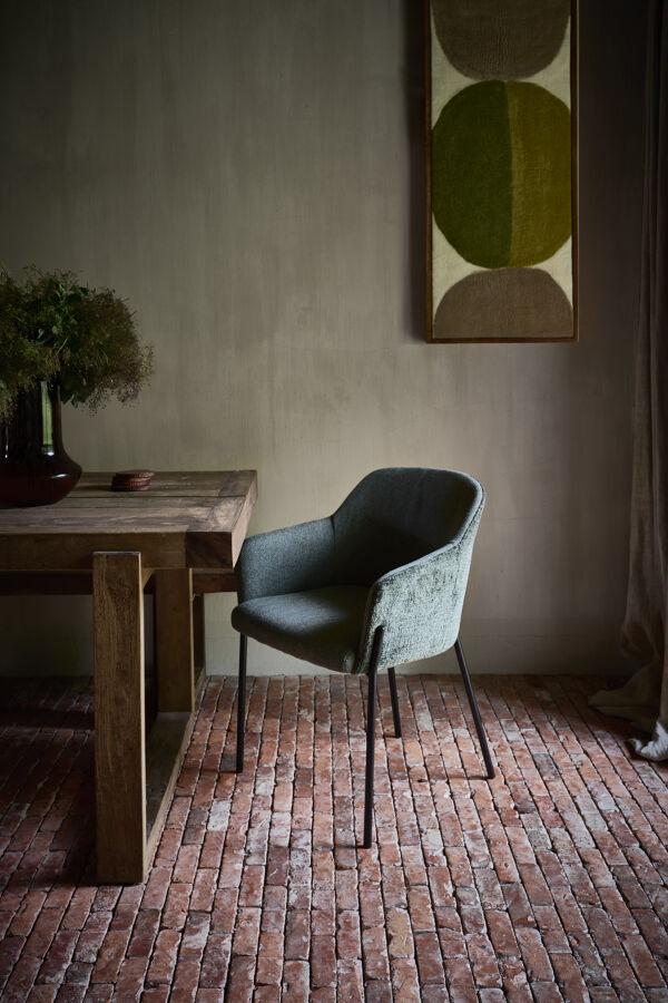 Pomax WOOLY - Muur Deco - Mango Hout / Wol - L 107 X W 46 X H 6 5 Cm - Mix Van Kleuren