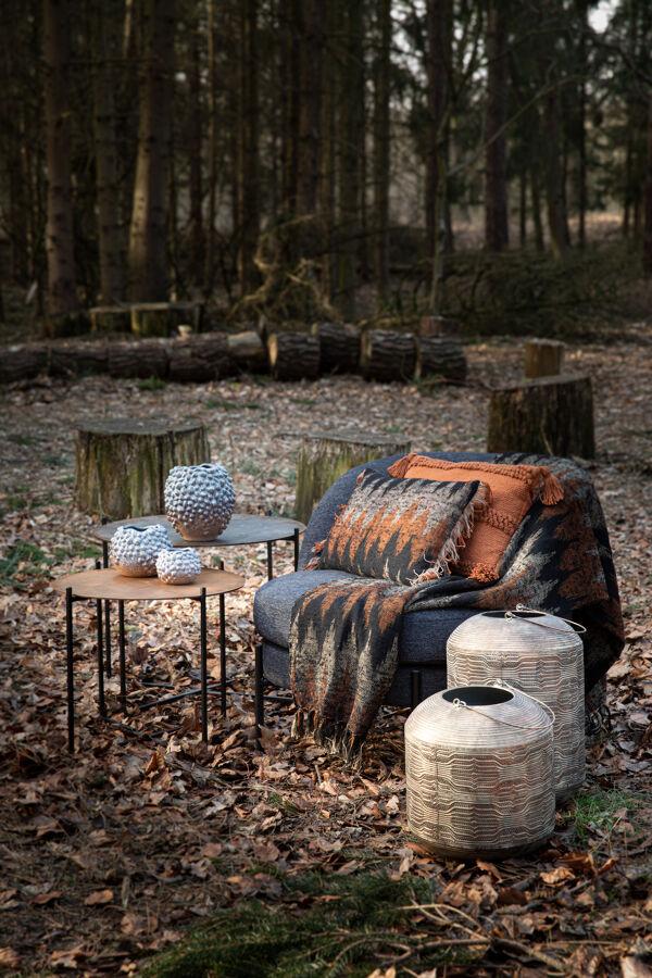 Pomax WOUT - Kussen - Katoen - L 50 X W 30 Cm - Mix Van Kleuren