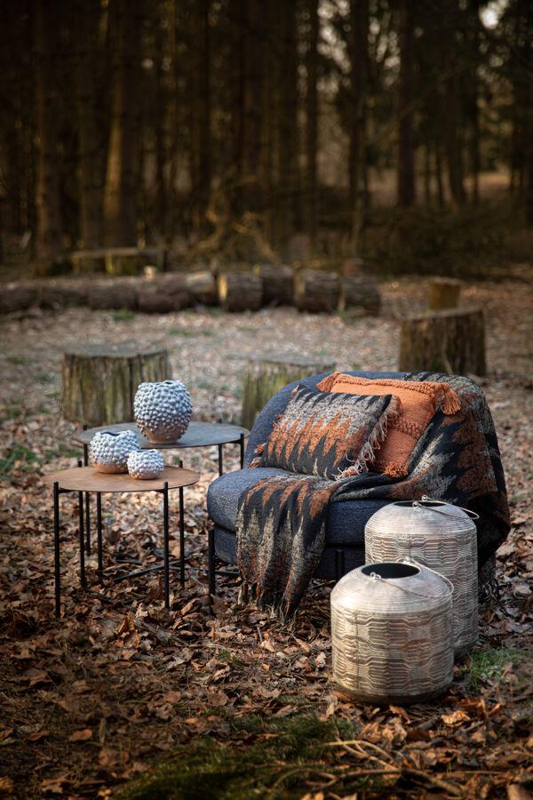 Pomax WOUT - Kussen - Katoen - L 50 X W 30 Cm - Mix Van Kleuren