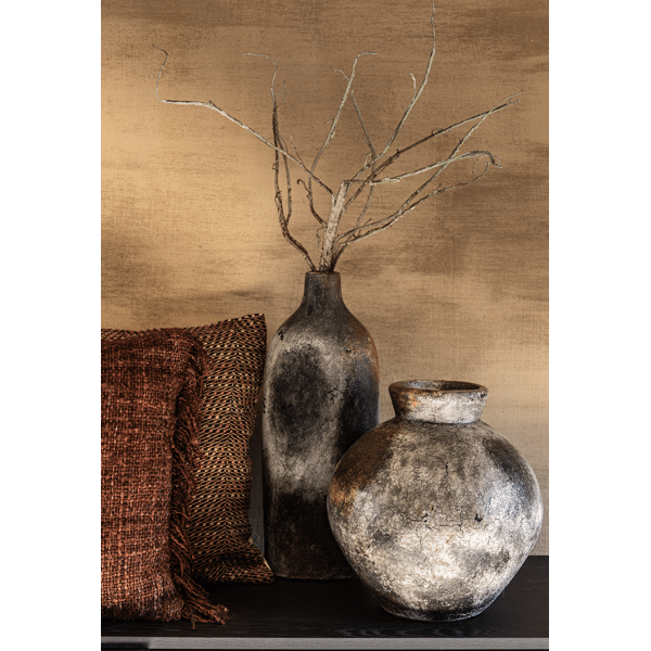 Pomax YARIM - Vaas - Terracotta - L 17 5 X W 12 5 X H 48 Cm - Veelkleurig