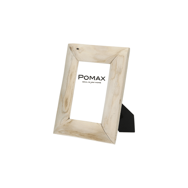 pomax YUTAN - fotolijst - paulownia hout / glas - L 18 x W 3 x H 23 cm - naturel