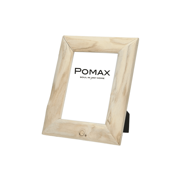 pomax YUTAN - fotolijst - paulownia hout / glas - L 21 x W 3 x H 26 cm - naturel