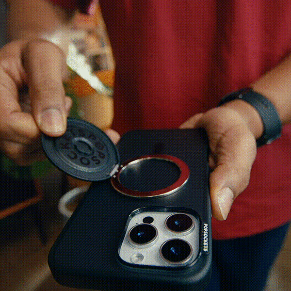 Popsockets Aluminum Radial French Navy MagSafe Kick-Out Grip & Stand
