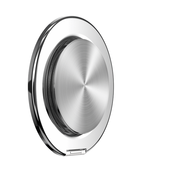 Popsockets Aluminum Radial Silver MagSafe Kick-Out Grip & Stand