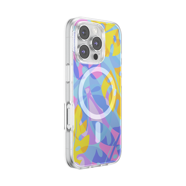 Popsockets Boca Palms Blue IPhone 16 Pro MagSafe Case