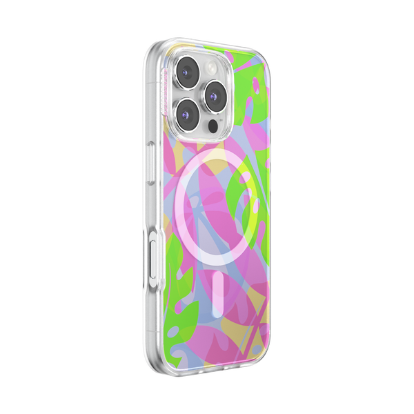 Popsockets Boca Palms Pink IPhone 16 Pro MagSafe Case