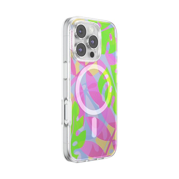 Popsockets Boca Palms Pink IPhone 16 Pro MagSafe Case