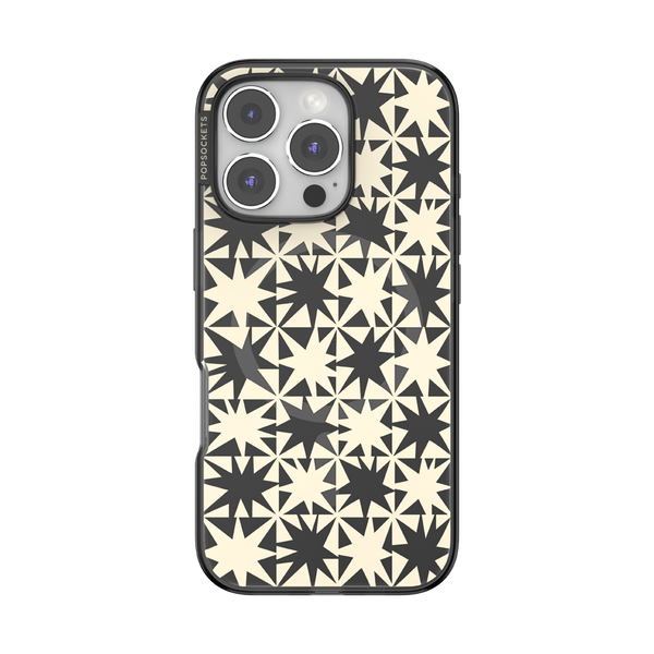 popsockets Breeze Block Black iPhone 16 Pro MagSafe Case
