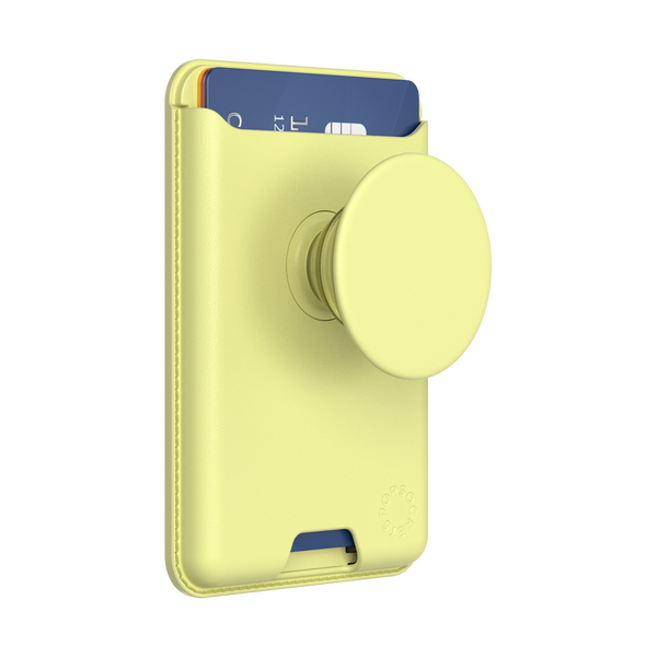 popsockets Butter Yellow Softgoods MagSafe PopWallet+
