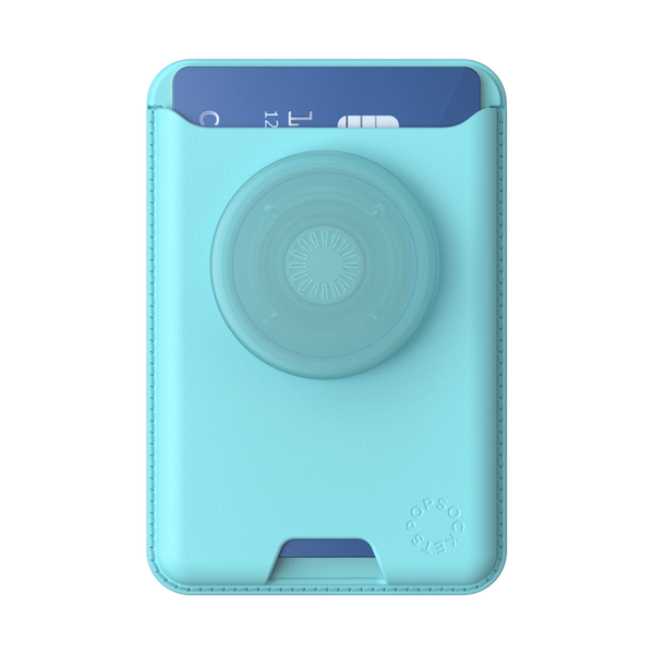 Popsockets Butterfly Pea Blue Softgoods MagSafe PopWallet+