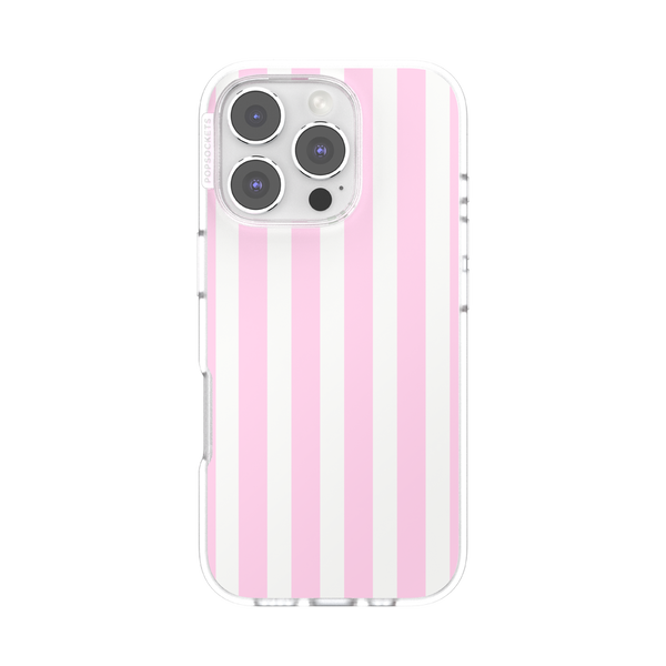 popsockets Club Stripe Pink iPhone 16 Pro MagSafe Case