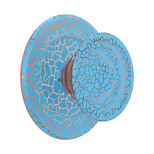 popsockets Crackle Denali Printed Orange Zest MagSafe PopGrip
