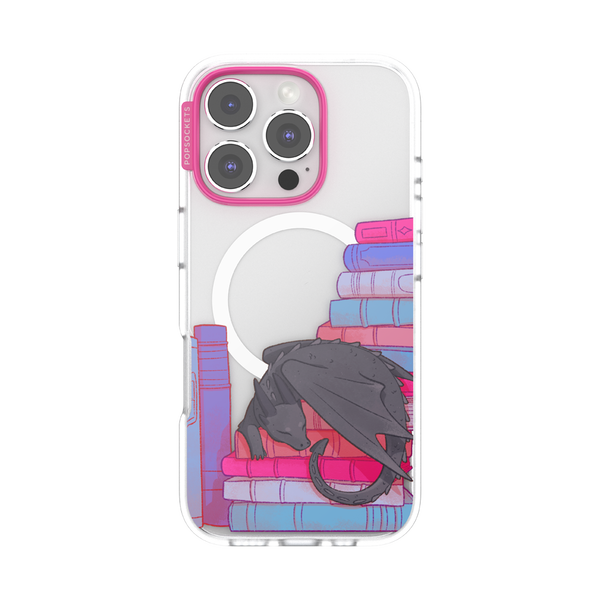 popsockets Curled Up With A Good Book iPhone 16 Pro MagSafe Case