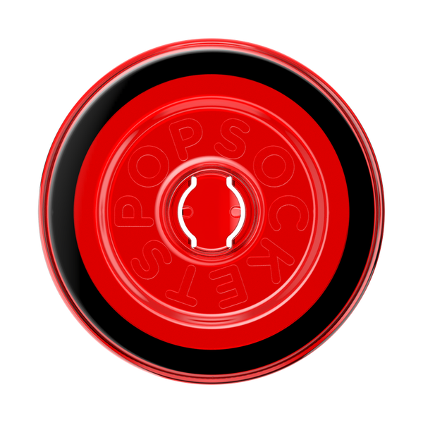 Popsockets Danger Red Translucent MagSafe Round Base