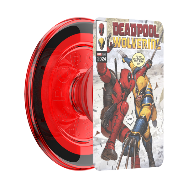 popsockets Deadpool and Wolverine Comic Cover MagSafe PopGrip