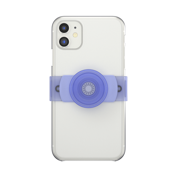 Popsockets Deep Periwinkle With Square Edges Slide Stretch PopGrip