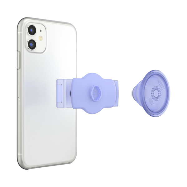 Popsockets Deep Periwinkle With Square Edges Slide Stretch PopGrip
