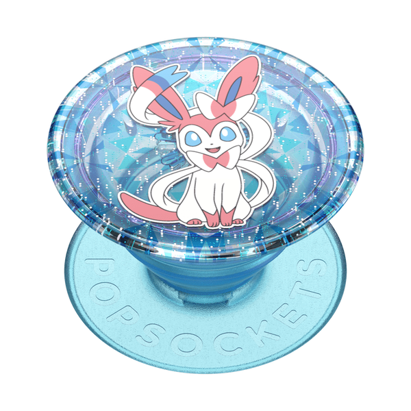 popsockets Diamond Sylveon - Glitter Graphic Adhesive PopGrip