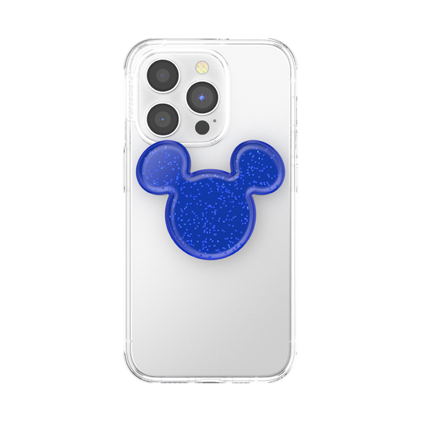 Popsockets Earridescent Navy Glitter Mickey Mouse Adhesive PopGrip