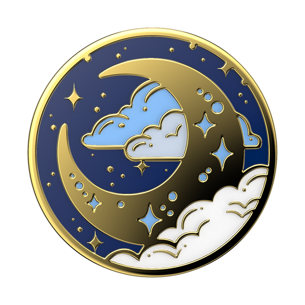 Popsockets Enamel Fly Me To The Moon Adhesive PopGrip