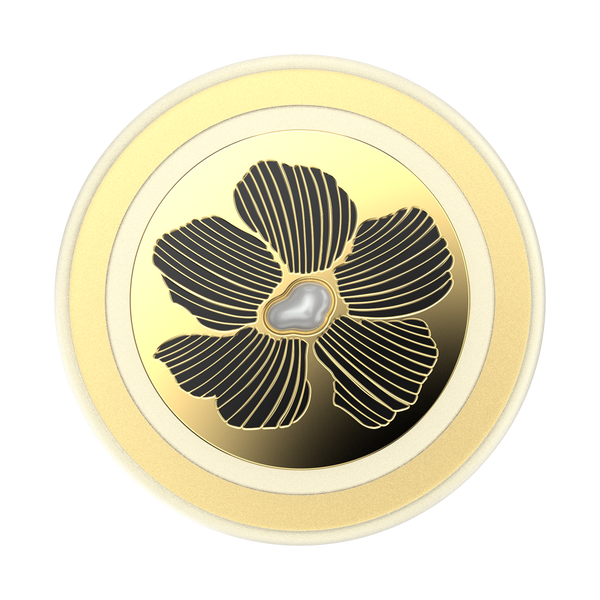 Popsockets Enamel Mae Flower With Pearl MagSafe PopGrip