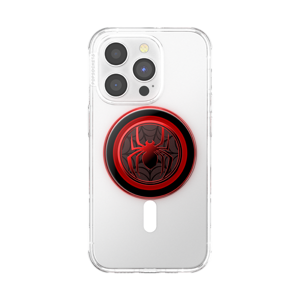 Popsockets Enamel Miles Morales Suit MagSafe PopGrip