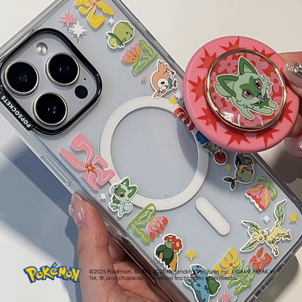 Popsockets Enamel Sprigatito Stretch MagSafe PopGrip