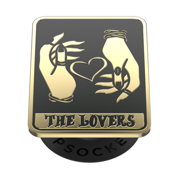 Popsockets Enamel Tarot Card The Lovers Adhesive PopGrip