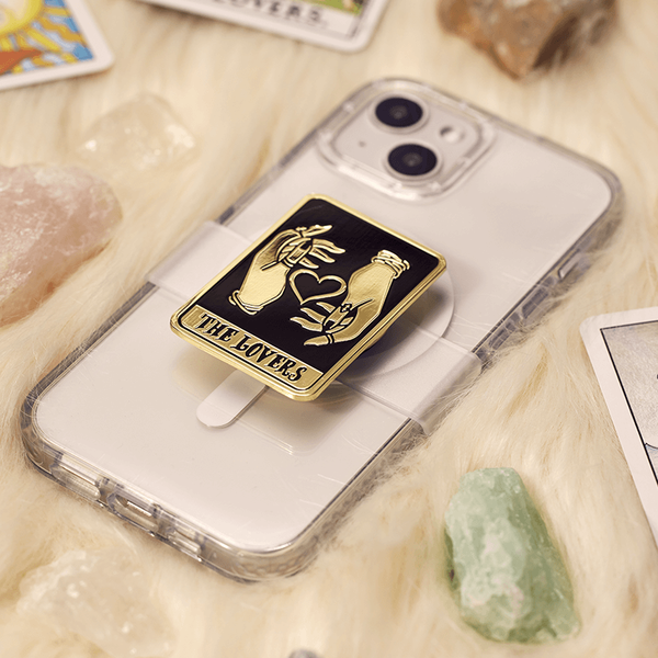 Popsockets Enamel Tarot Card The Lovers Adhesive PopGrip