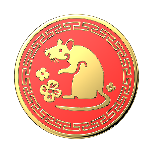 Popsockets Enamel Year Of The Rat 2020 Adhesive PopGrip